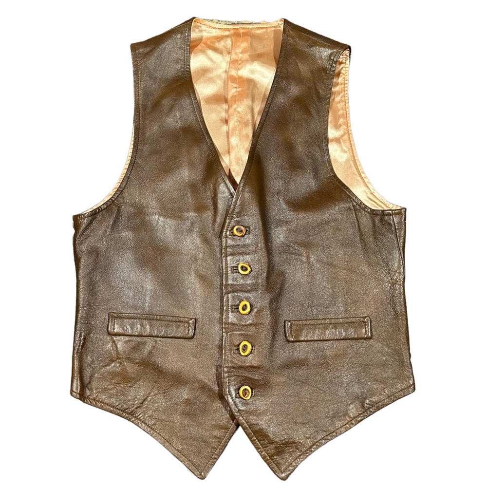 Vintage Leather Vest